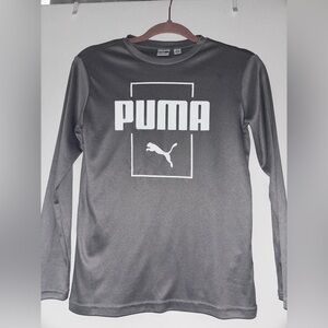 Puma Charcoal Long Sleeve Tee